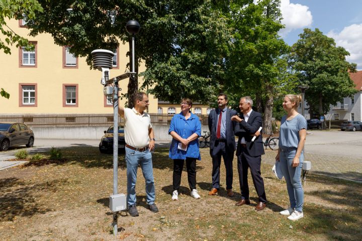 Stadtklimastation - Eröffnung ©Bilddokumentation Stadt Regensburg